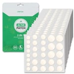 600PCS Patch Bouton Acne Pimple Patch Anti Bouton Jour Et Nuit 2-En-1 Patch Acné Imperméable Invisible Patch Hydrocolloïde Soins pour La Peau Skincare (600 PCS)