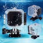 Boîtier de plongée imperméable à l'eau sous-marine 45M pour Gopro Hero 4 caméra de session le plus récent