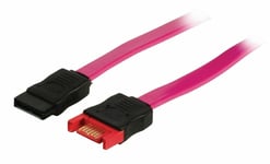 SATA 3 Gb/s Cable Internal SATA 7-Pin Female - SATA 7-Pin Male 0.50 m Red