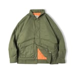 Gmifête Der-Blouson Aviateur Patchwork Vintage Américain Pour Homme",Veste Brodée De Lettres,Manteau De Sport Hip-Hop Unisexe,Rue Haute,"Printemps