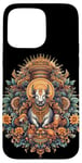 Coque pour iPhone 15 Pro Max Vache indienne Sacred Nandi