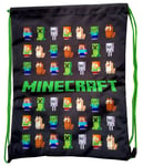 Minecraft school shoe bag game theme :: official licensed merchandise product