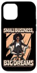 iPhone 12/12 Pro Small Business Big Dreams Black Hustle Empowerment Case