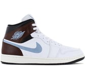 Air jordan 1 mid Se - Hommes Sneaker Cuir Blanc FQ7831-142 Basket Chaussures