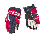 CCM Hockeyhandskar Tacks XF Jr Navy/Red/White