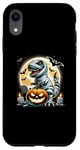 Coque pour iPhone XR Costume d'Halloween de maman T-Rex Dinosaure Trick or Treat Grave