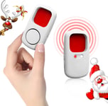 Detecteur Espion,Alarme de Poche,Détecteur de Caméra Cachée,Alarme de Sécurité,Alarme Personnelle à Vibrations de 120 DB,Sirène Puissante,pour la Maison,l'hôtel,Les Voyages,Blanc.[G177]