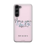 ERT GROUP Coque de téléphone Portable pour Samsung S23 Original et sous Licence Officielle Friends Motif 008 Parfaitement adapté à la Forme du téléphone Portable, Coque en TPU