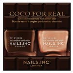 Nails Inc - Nail Polish Duo - Coco For Real 2 x 14ml (12423)