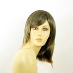 mid length wig for women wick golden brown ref TAMARA 1bt24b  PERUK