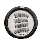 Magnetic Eyelashes with 2 Pairs Artificial Fiber Magnets Magnetic with8077