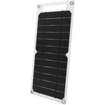 Chargeur Solaire Monocristallin ExtéRieur de TéLéPhone Portable de Panneau Solaire 6W 5V pour le Pique-Nique ExtéRieur de Camping D'Escalade de VéLo