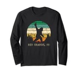 Rio Grande CO USA Sasquatch Peace Sign Bigfoot Design Long Sleeve T-Shirt