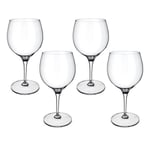 Villeroy & Boch Maxima Set of 4 Burgundy Goblets