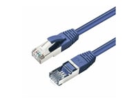 Microconnect - Nettverkskabel - Rj-45 (Hann) Til Rj-45 (Hann) - 3 M - Skjermet, Beskyttet Tvunnet Parkabel (Sttp) - Cat 6 - Halogenfri, Flertrådet - Blå