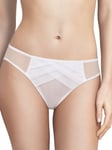 Chantal Thomass Womens Encens Moi Brief - White Nylon - Size 2XS