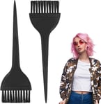 DYE BRUSH Hairdresser Hair Dye Root Colouring Salon Bleach Applicator Comb 2 pcs