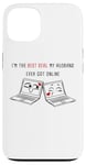 iPhone 13 Laptops in Love: Online Couples Valentine Soulmates Women's Case