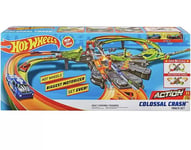 Hot Wheels Colossal Speed Crash Motorized Track Set - Biggest Motorised Set Ever