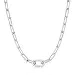 Ania Haie Silver LINKED CHUNKY Kedja Halsband N060-06H