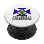 Clan McDonald Tartan Nom de famille écossais Scotland Pride PopSockets PopGrip Adhésif