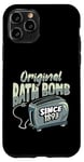 Coque pour iPhone 11 Pro Bombe de bain originale grille-pain avec fan d'humour sarcastique