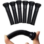 Ahlsen 30 pcs poulet Plumeuse Volaille Doigt Plumeuse Volaille Plumer Les Doigts Bâton d'enlèvement De Plumes de Cheveux de Remplacement ( Noir )