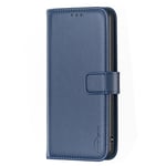 EIDERWOOD Motorola Edge 50 Pro Konstläder Plånboksfodral med Ståfunktion & Korthållare - Blå