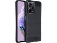 Oem Futerał Carbon Do Xiaomi Redmi Note 12 Pro Plus Czarny