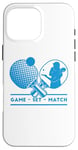 iPhone 16 Pro Max Table-Tennis Player Game-Set-Match Gamer Ping-Pong Case