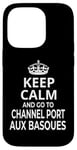 Coque pour iPhone 14 Pro Souvenirs « Keep Calm And Go To Channel Port Aux Basques »