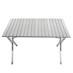 Homecall Table de camping pliable en aluminium, avec sac de transport