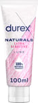 Durex Naturals Extra Sensitive Lube Water Based 100Ml