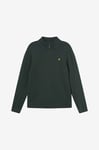 Lyle & Scott - Tröja 1/4 Zip Jumper - Grå