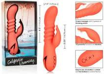 Vibromasseur vaginal en silicone double gode rechargeable pour femme sexe to