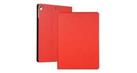 Pour ipad 5/6 9. 7 pouces tablet case slim couverture de support 2017 / auto sleep wake - rouge