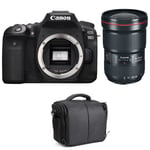 Canon EOS 90D + EF 16-35mm f/2.8L III USM + Sac | Garantie 2 ans