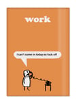 Modern Toss Gifts Funny Hilarious Fridge Magnet RUDE Cheeky Cartoon Comedy Joke