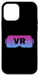Coque pour iPhone 12 mini Virtual Reality VR Vintage Gamer Video lunettes vidéo