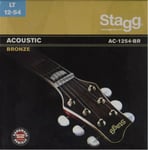 Stagg Bronze AC-1254-BR Acoustic Guitar Strings 12-54