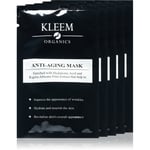 Kleem Organics Anti-Aging Mask Opstrammende ansigtsmaske mod rynker 5 stk.