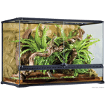 Glass Terrarium Natural Large/Tall - Advanced Reptile Habitat Transparent 90 x 45 x 60 cm - Matelijat - Terraariot matelijoille - Terraario ja terraarioiden taustat - Exoterra