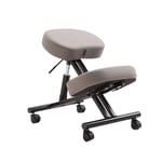 Ergonomic Kneeling Chair,Posture Correction Chair Knee Chairs Adjustable Work Chair Kneeling Ergonomic Chair Without backrest improving Sitting Posture and Minimizing Pain in The W