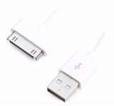 Câble chargeur de données USB 3m neuf pour iPhone 4 3G 3GS iPod Nano Touch 1150