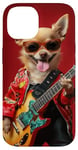 iPhone 14 Chihuahua Dog lovers Rock music Cute pets Pet Fun Case