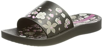 Ipanema Urban II Slide Kids Sandale Glissante, Noir/Rose, 27 EU Étroit