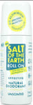 SALT OF THE EARTH NATURAL DEODORANT ROLL-ON UNSCENTED 75ml