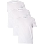 T-shirt Lacoste  Lot de 3 t-shirts d'équipage