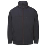 Regatta Blouson imperméable et Respirant Montel avec Doublure et Capuche dissimulée Jackets Waterproof Shell Homme Navy FR: 2XL (Taille Fabricant: XXL)