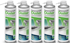 5  Pack ColorWay Multipurpose Air Duster Compressed Gas 500ml each